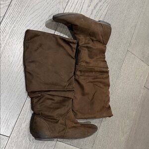Elegant Over the Knee Brown Boots